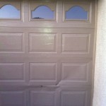 broken garage door panels
