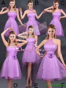 The Super Hot Lilac A Line Bridesmaid Dresses
